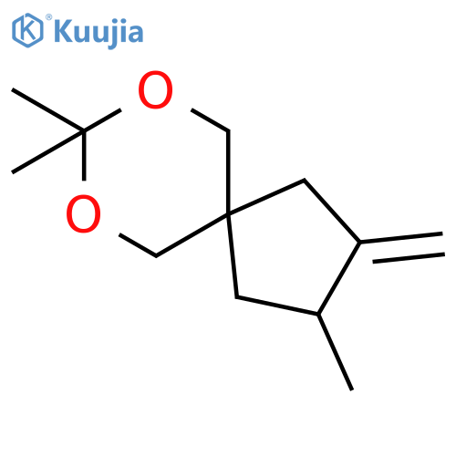 7,9-Dioxaspiro[4.5]decane, 2,8,8-trimethyl-3-methylene- structure