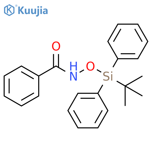 Benzamide, N-[[(1,1-dimethylethyl)diphenylsilyl]oxy]- structure