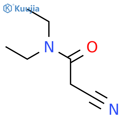N,N-Diethylcyanoacetamide structure