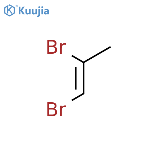 1-Propene, 1,2-dibromo- structure