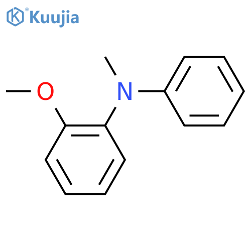 2-Methoxy-N-methyl-N-phenylaniline structure
