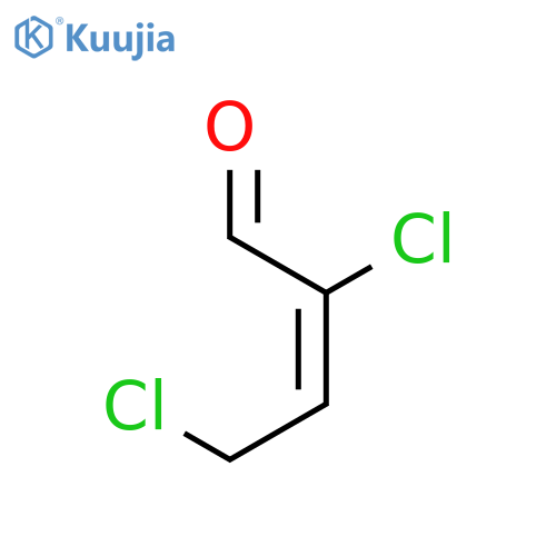 2-Butenal,2,4-dichloro- structure