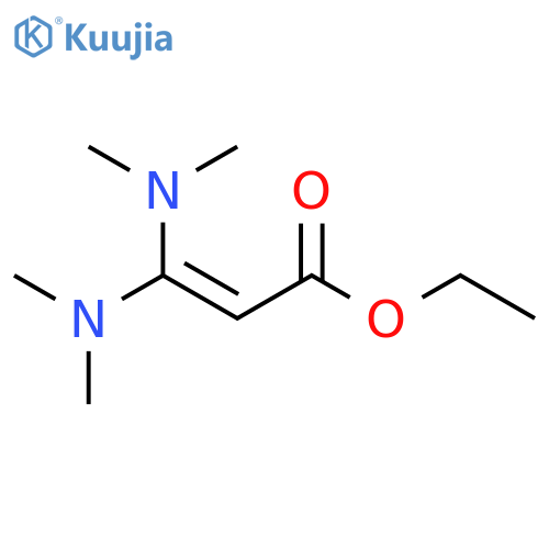 2-Propenoic acid, 3,3-bis(dimethylamino)-, ethyl ester structure
