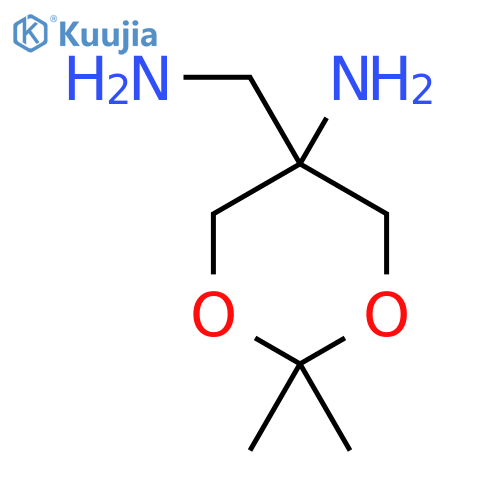 5-(Aminomethyl)-2,2-dimethyl-1,3-dioxan-5-amine structure