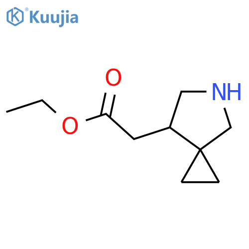 ethyl 2-{5-azaspiro2.4heptan-7-yl}acetate structure