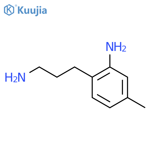 2-(3-Aminopropyl)-5-methylaniline structure