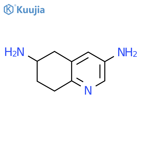 5,6,7,8-Tetrahydroquinoline-3,6-diamine structure