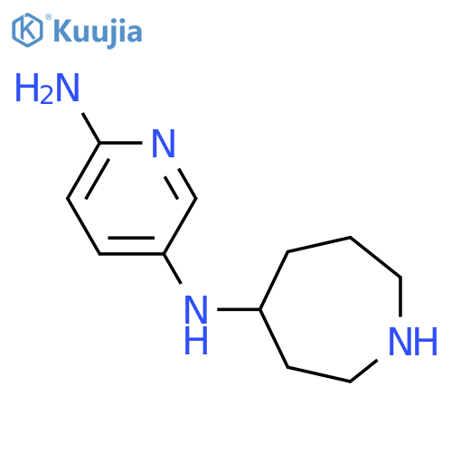 N5-(azepan-4-yl)pyridine-2,5-diamine structure