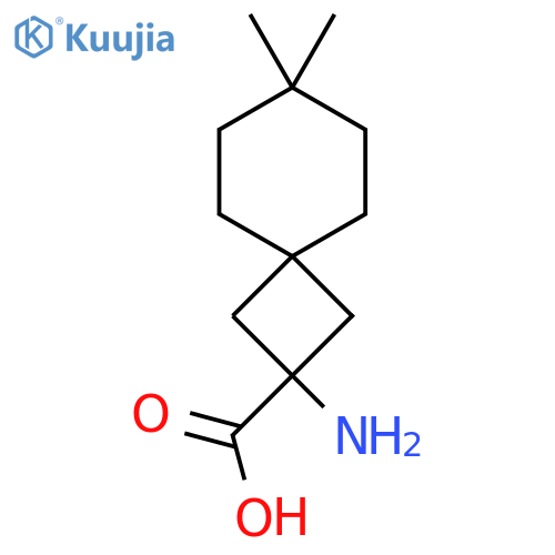 2-amino-7,7-dimethylspiro3.5nonane-2-carboxylic acid structure