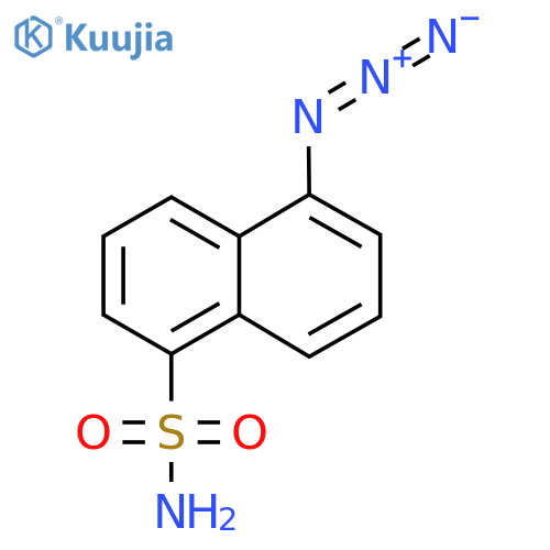 5-Azidonaphthalene-1-sulfonamide structure