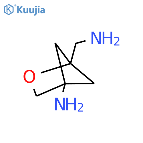 1-(Aminomethyl)-2-oxabicyclo[2.1.1]hexan-4-amine structure