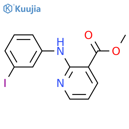 methyl 2-(3-iodophenyl)aminopyridine-3-carboxylate structure