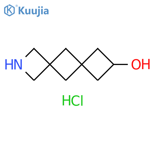 2-azadispiro3.1.3^{6}.1^{4}decan-8-ol hydrochloride structure