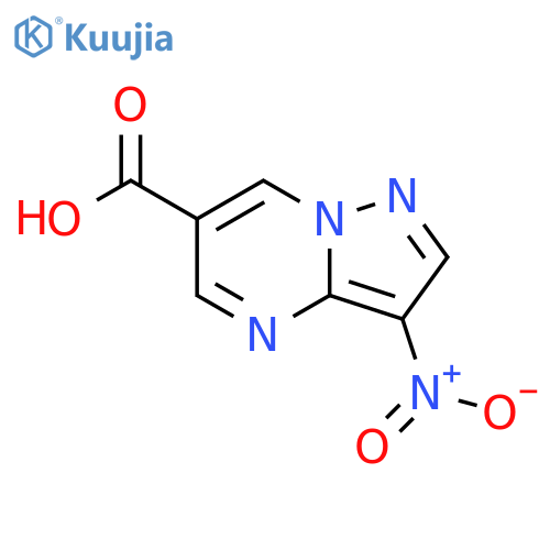 3-nitropyrazolo1,5-apyrimidine-6-carboxylic acid structure