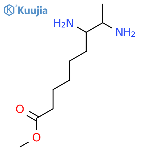 methyl 7,8-diaminononanoate structure