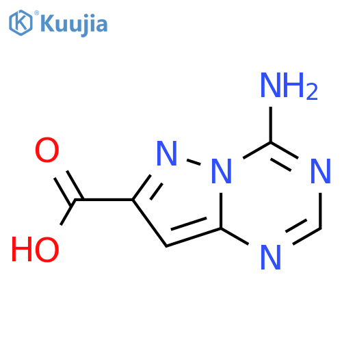 4-aminopyrazolo1,5-a1,3,5triazine-7-carboxylic acid structure