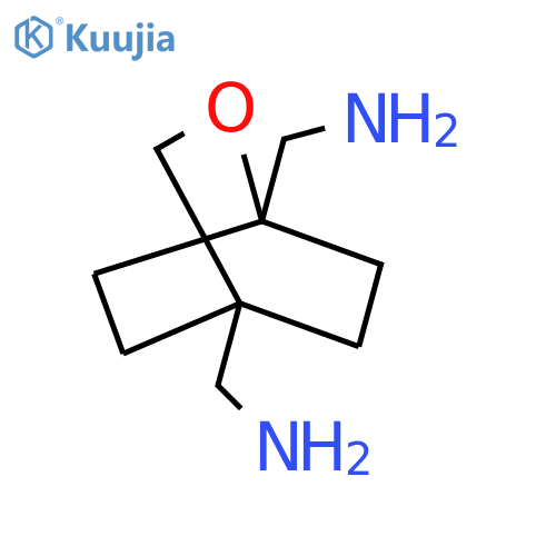 4-(aminomethyl)-2-oxabicyclo2.2.2octan-1-ylmethanamine structure