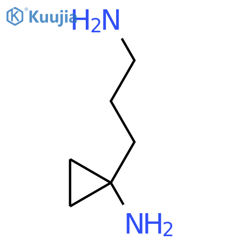 1-(3-Aminopropyl)cyclopropan-1-amine structure