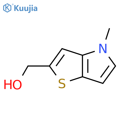 {4-methyl-4H-thieno3,2-bpyrrol-2-yl}methanol structure