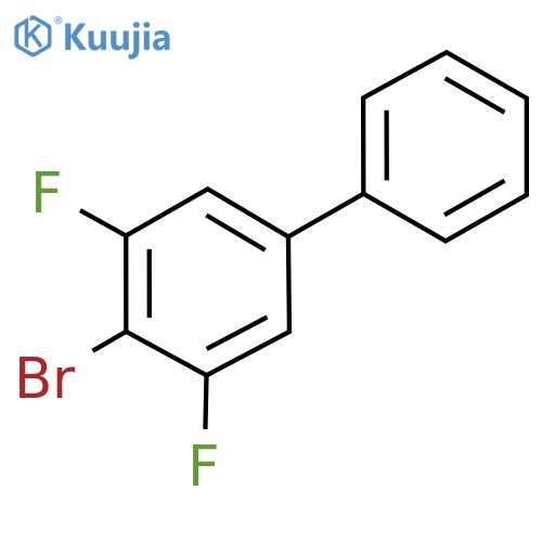 1,1'-Biphenyl, 4-bromo-3,5-difluoro- structure