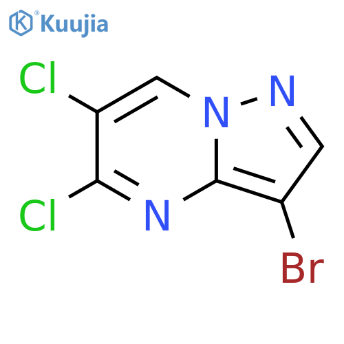 3-bromo-5,6-dichloro-pyrazolo[1,5-a]pyrimidine structure
