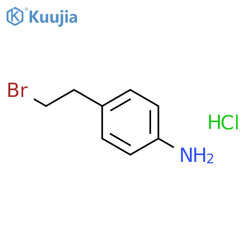 4-(2-Bromoethyl)aniline hydrochloride structure