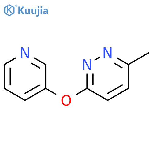 3-methyl-6-(pyridin-3-yloxy)pyridazine structure