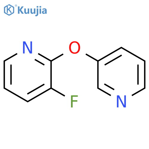 3-fluoro-2-(pyridin-3-yloxy)pyridine structure