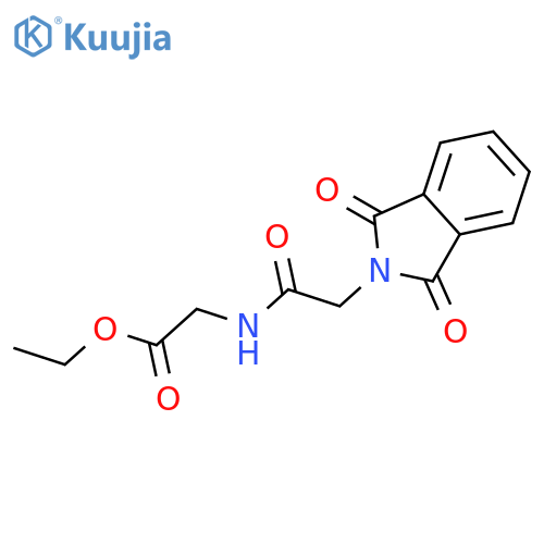 N-(Phthalimidoacetyl)glycine Ethyl Ester structure