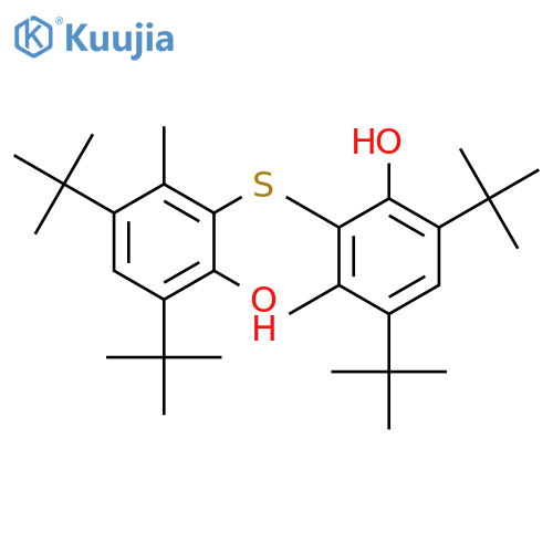 Phenol,2,2'-thiobis[4,6-bis(1,1-dimethylethyl)-3-methyl- structure