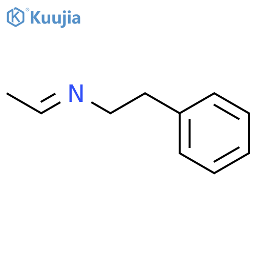 Benzeneethanamine, N-ethylidene- structure