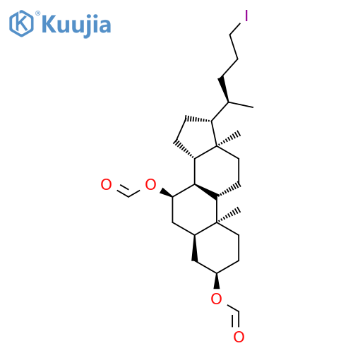 (3α,5β,7α)-24-Iodo-cholane-3,7-diol Diformate structure