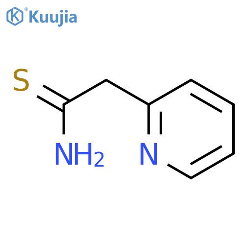 2-(pyridin-2-yl)ethanethioamide structure