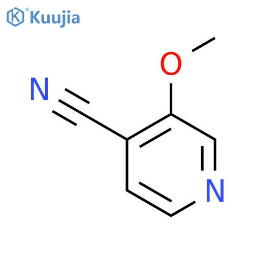3-Methoxypyridine-4-carbonitrile structure