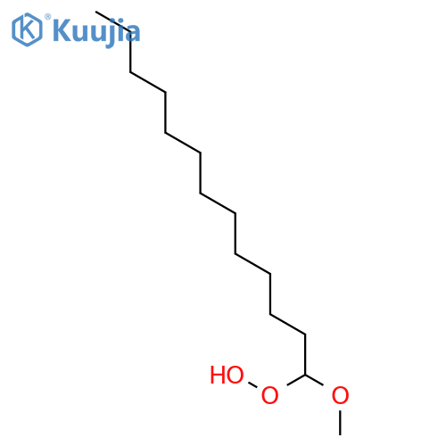 Hydroperoxide, 1-methoxytridecyl structure