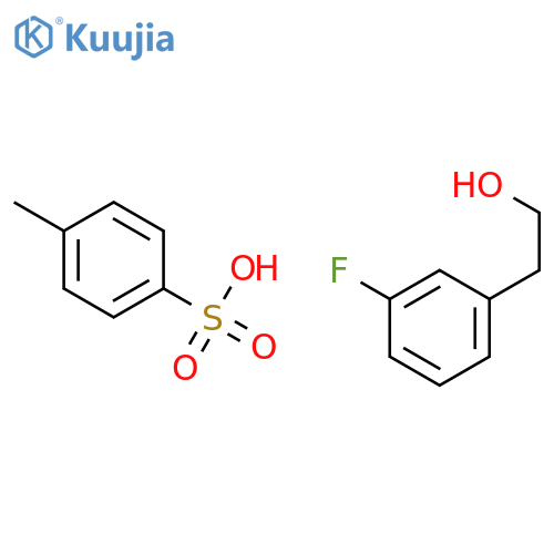 Benzeneethanol, 3-fluoro-, 4-methylbenzenesulfonate structure