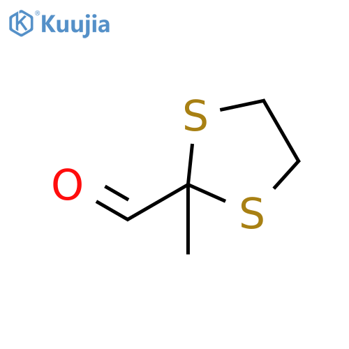 1,3-Dithiolane-2-carboxaldehyde, 2-methyl- structure