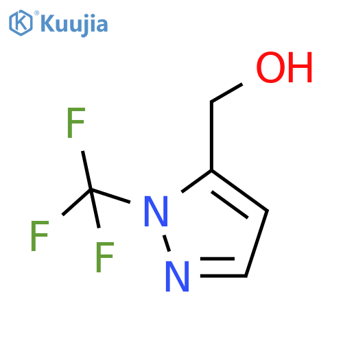 (2-Trifluoromethyl-2H-pyrazol-3-yl)-methanol structure