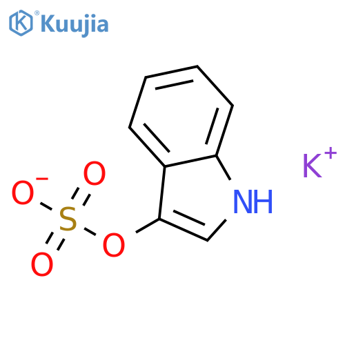 3-Indoxyl Sulfate Potassium Salt structure