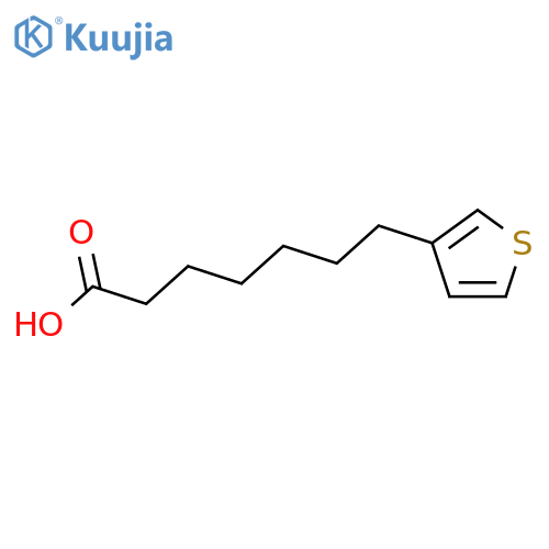 7-(3-Thienyl)heptanoic acid structure