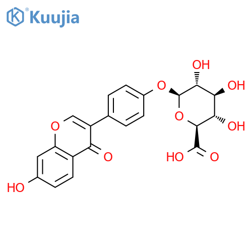 Daidzein 4’-b-D-Glucuronide structure