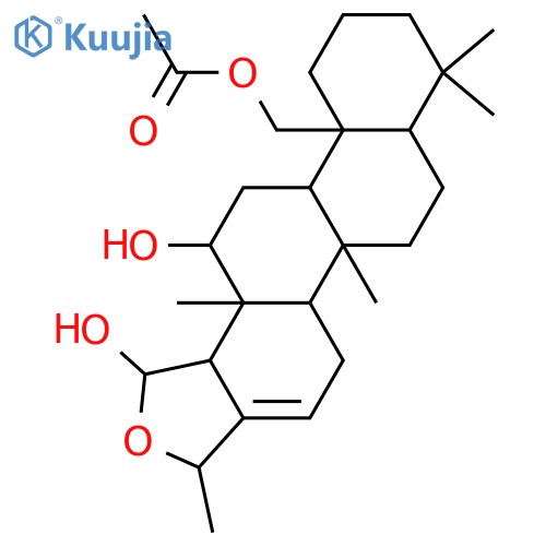24,25-Epoxy-24-methyl-16-scalarene-12,22,25-triol; (12β,24β,25α)-form, 22-Ac structure