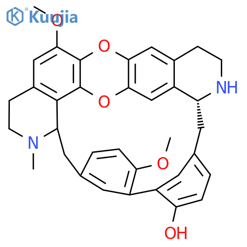 (1'α)-6',7-Didemethoxy-2'-demethyl-6',7-oxyrodiasine structure