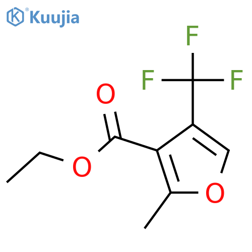 ethyl 2-methyl-4-(trifluoromethyl)furan-3-carboxylate structure