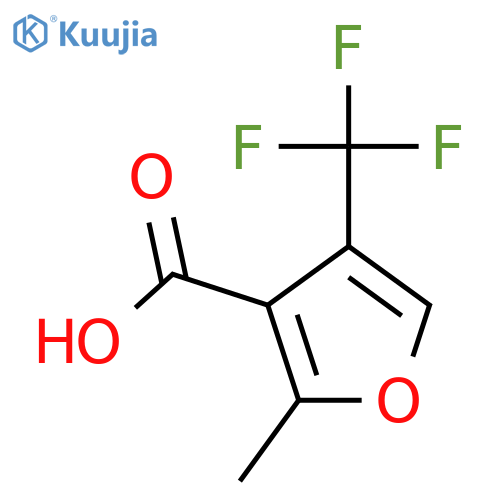 2-Methyl-4-(trifluoromethyl)-3-furancarboxylic Acid structure