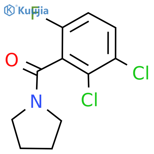 Methanone, (2,3-dichloro-6-fluorophenyl)-1-pyrrolidinyl- structure