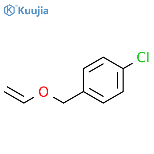 Benzene, 1-chloro-4-[(ethenyloxy)methyl]- structure