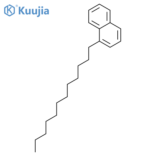 Naphthalene, 1-dodecyl- structure