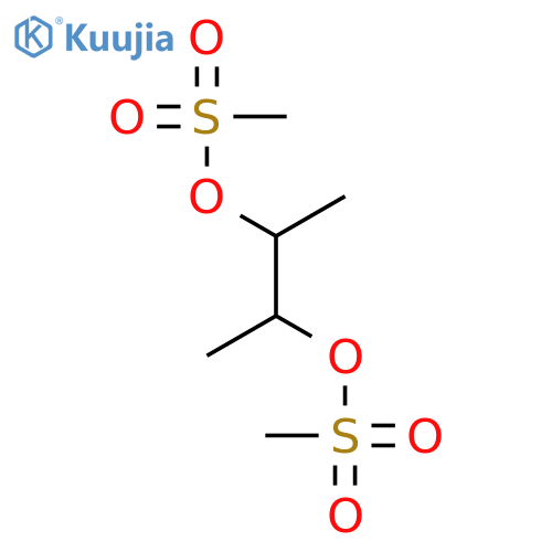 2,3-Butanediol,2,3-dimethanesulfonate structure