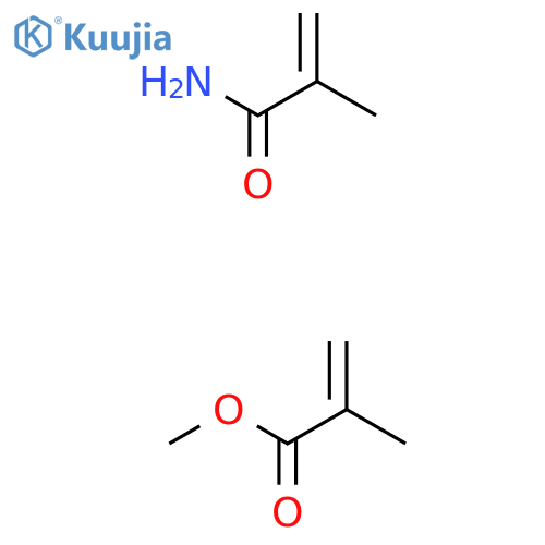 2-Propenoic acid, 2-methyl-, methyl ester, polymer with 2-methyl-2-propenamide structure